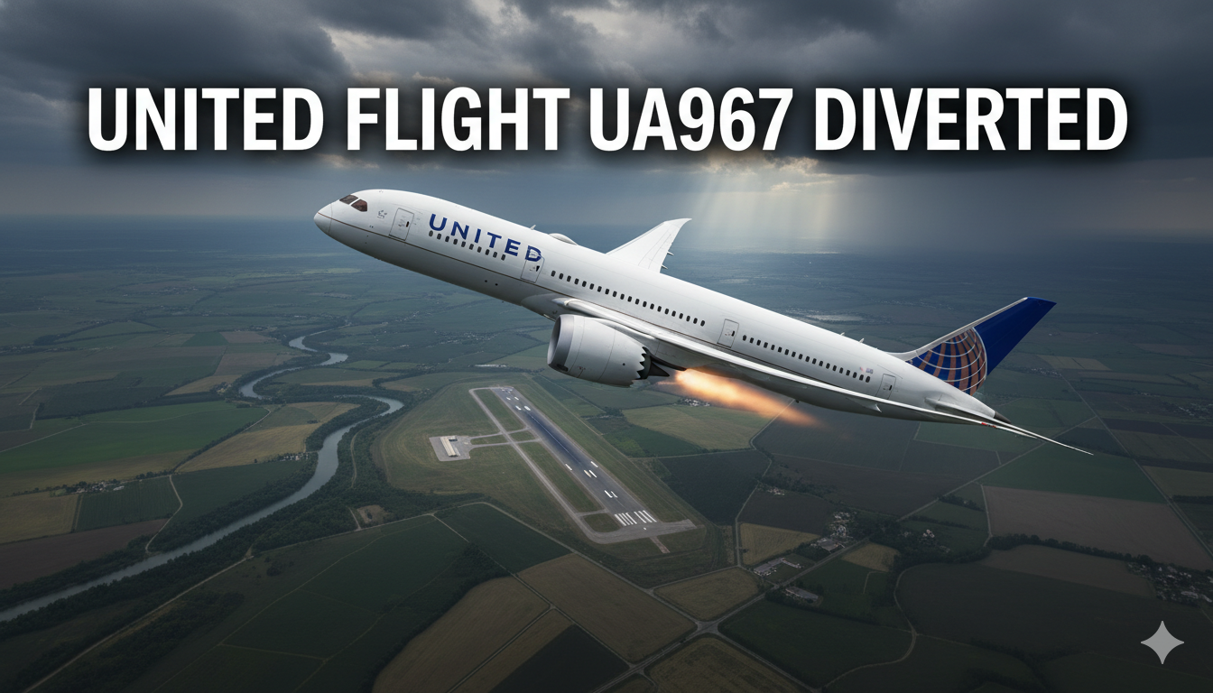 United Flight UA967 Diverted: Why Did It Happen and What’s Next?