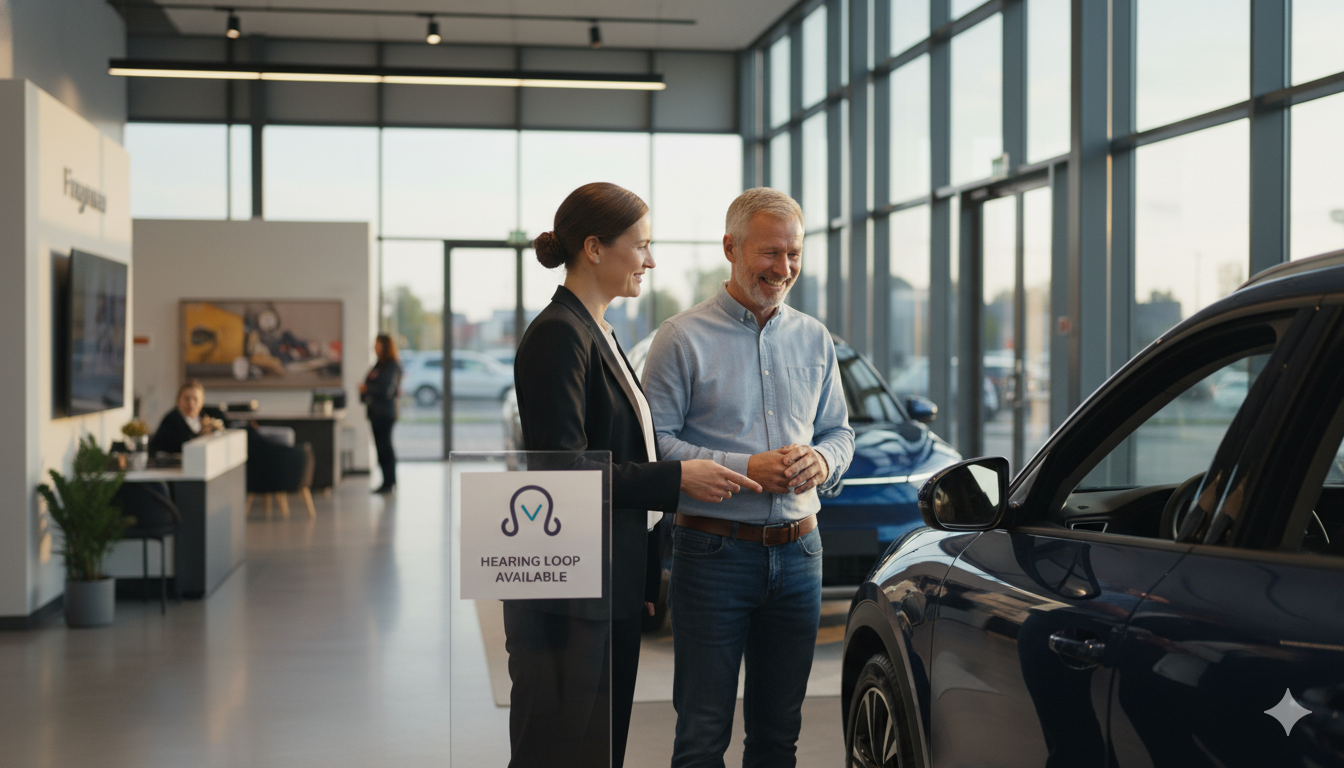 Car Dealership with Hearing Loop: Accessible Showrooms Near You