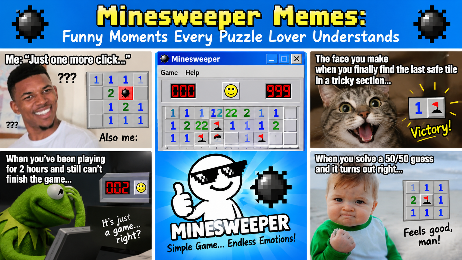 Minesweeper Memes: Funny Moments Every Puzzle Lover Understands